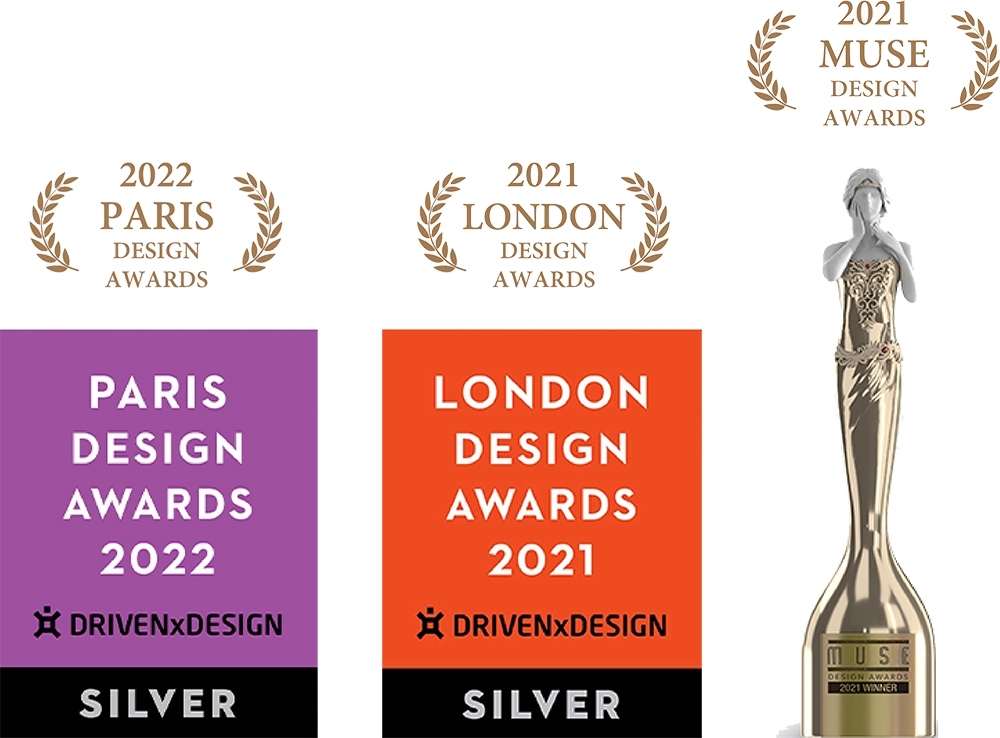 榮獲2021年MUSE DESIGN GOLD WINNER